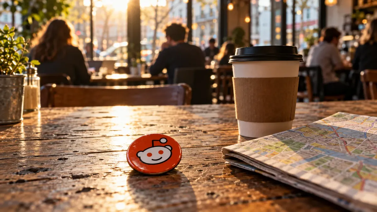 Reddit logo, illustration for: Reddit splits its home feed into For You and Following