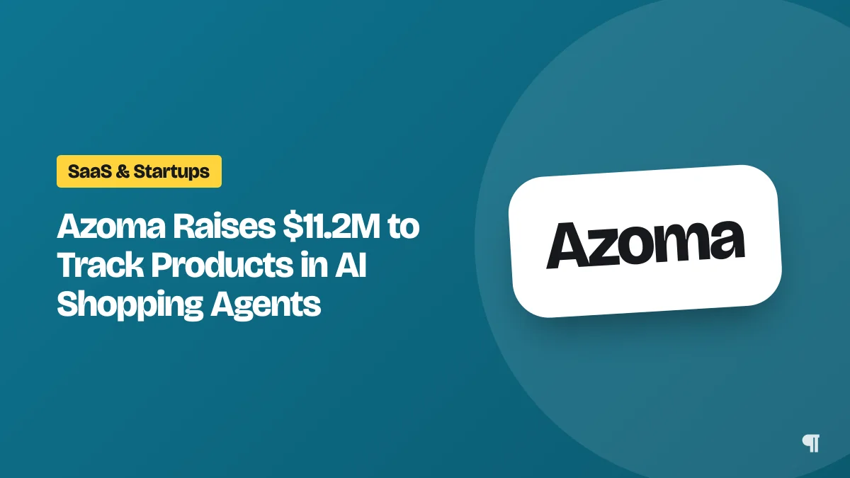 Azoma logo, editorial illustration